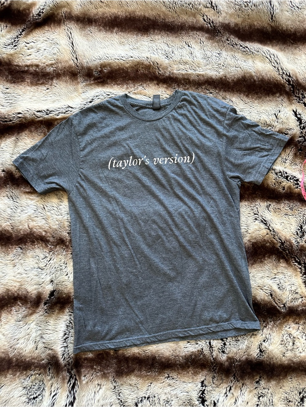 Taylor Swift Eras Tour (taylor's version) Graphic Tee - Gray Men's T-Shirt
